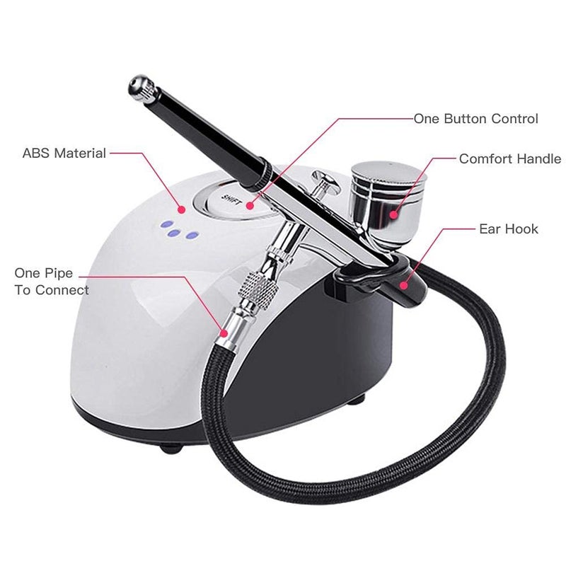woobles Nano Facial Mist Sprayer, Mini Moisturizing Oxygen Sprayer Machine for Face Hydration, Face Steamer(WHITE) - Image 5